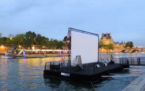 Original barge évènementielle modulaire Paris
